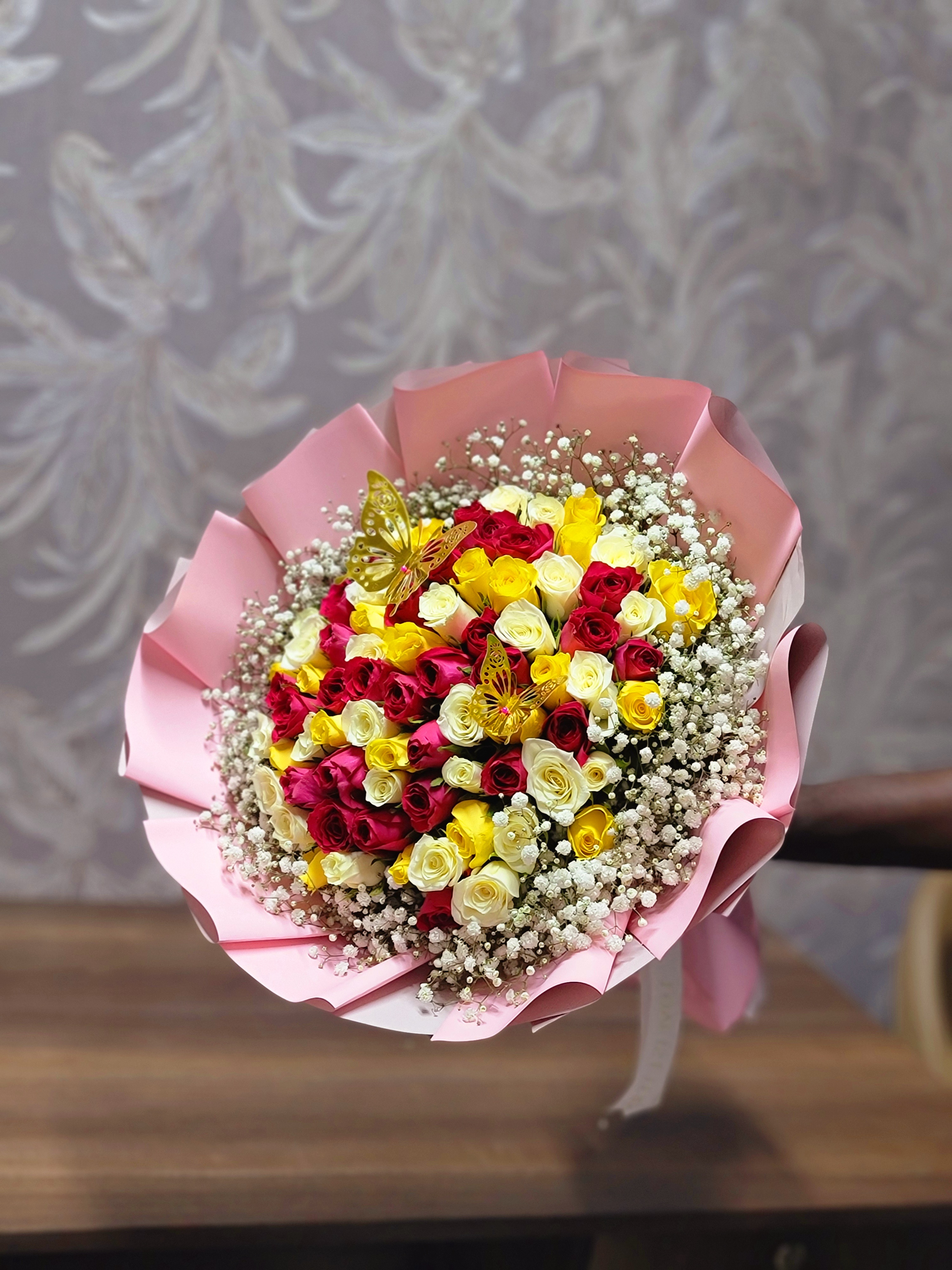 Fresh Colorful flowers 