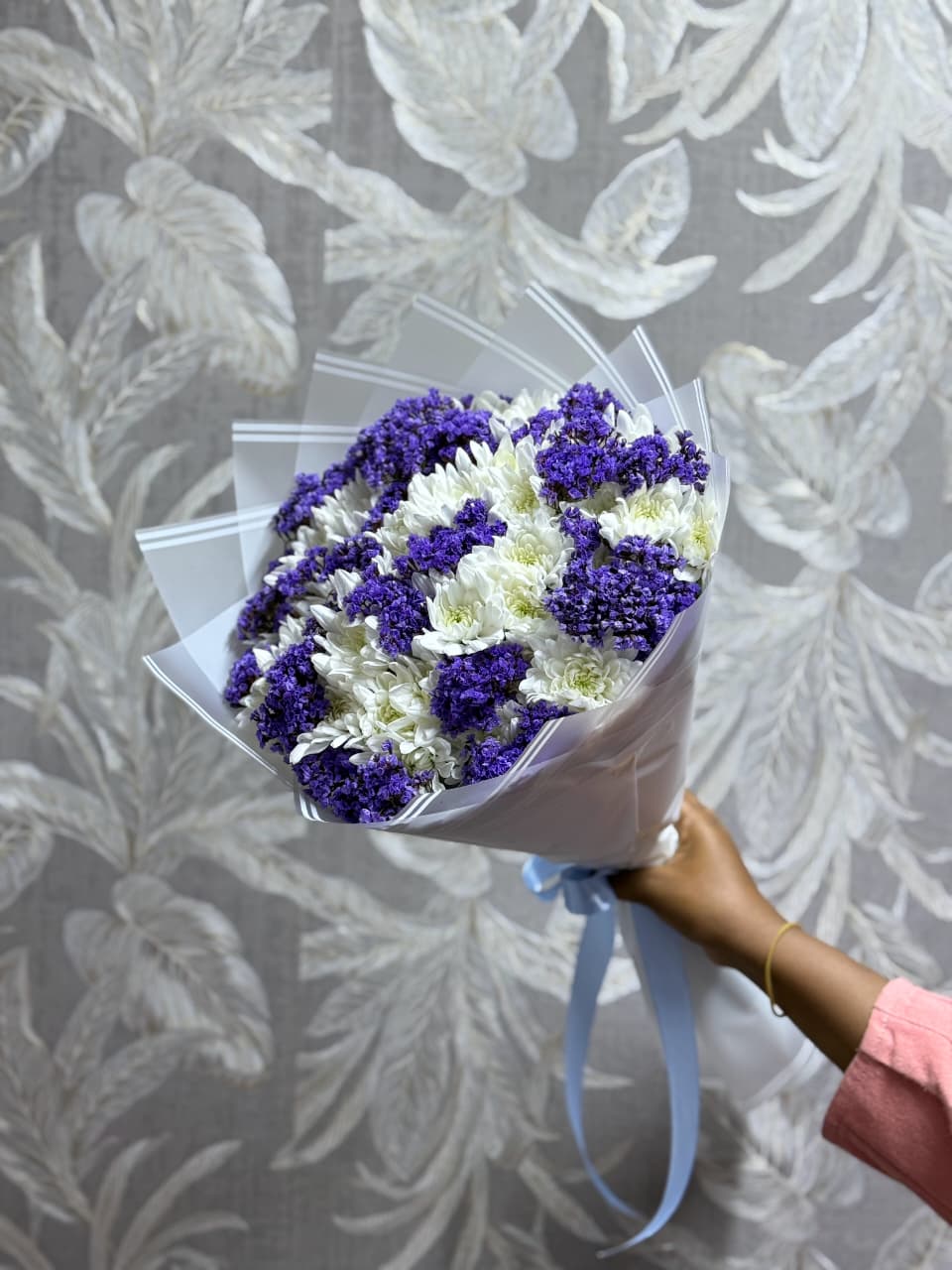 Fresh purple carnation 