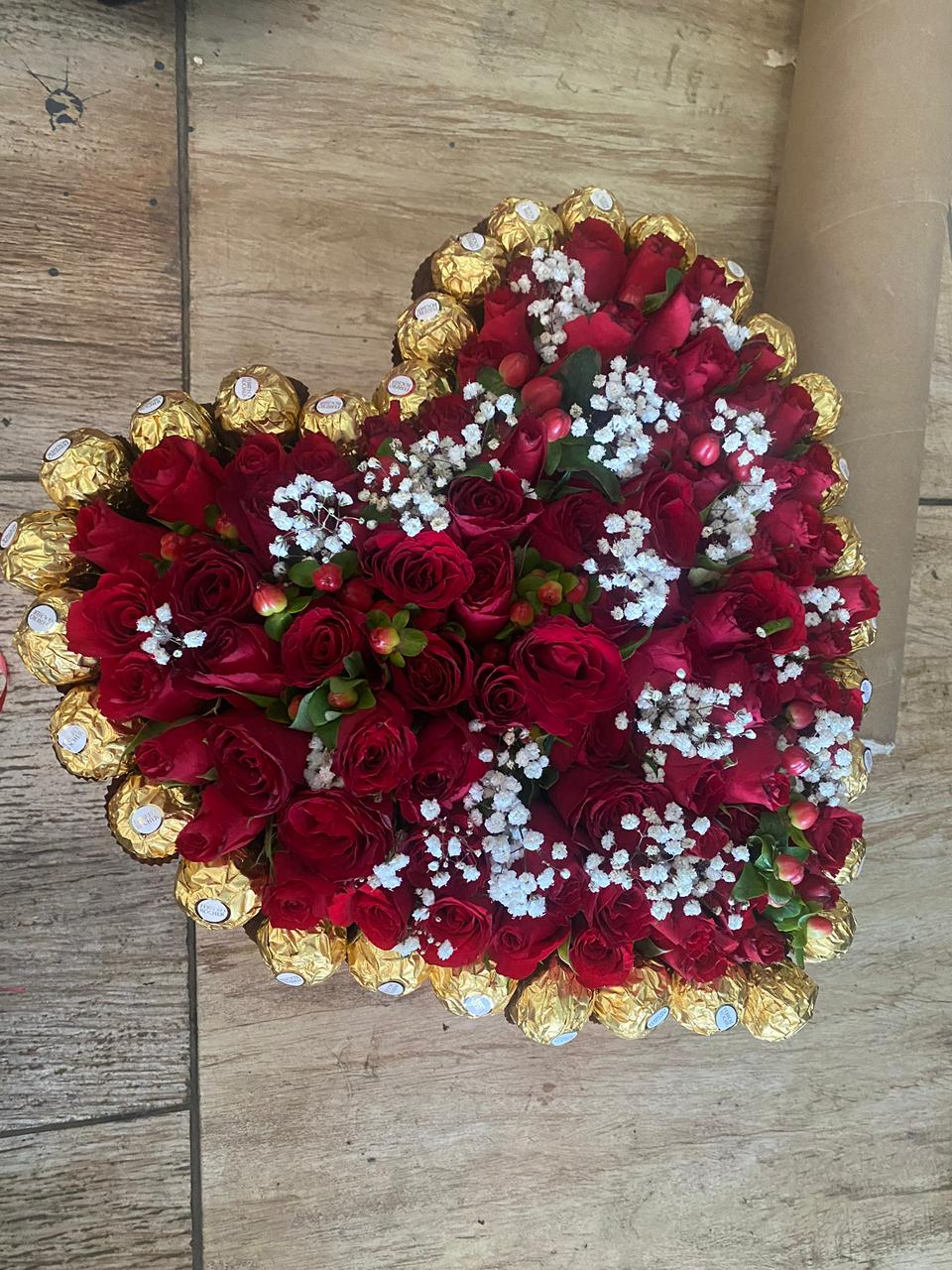 Love HeartBox & Ferrero chocolates